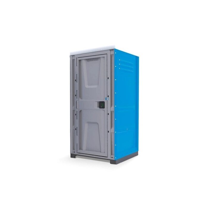Туалетная кабина, жидкостная, разборная, 225  100  100 см, 250 л, синяя от компании Интернет-гипермаркет «MALL24» - фото 1