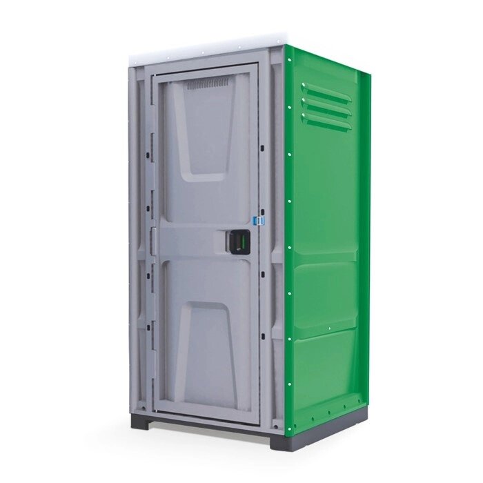 Туалетная кабина, жидкостная, разборная, 225  100  100 см, 250 л, зелёная от компании Интернет-гипермаркет «MALL24» - фото 1
