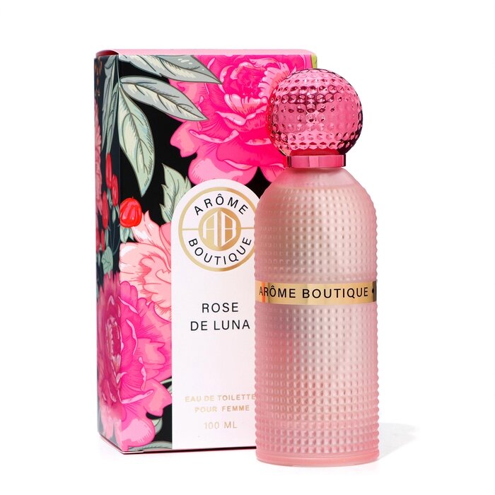 Туалетная вода женская Arome Boutique Rose De Luna, 100 мл (по мотивам Delina (Parfums de Marly) от компании Интернет-гипермаркет «MALL24» - фото 1