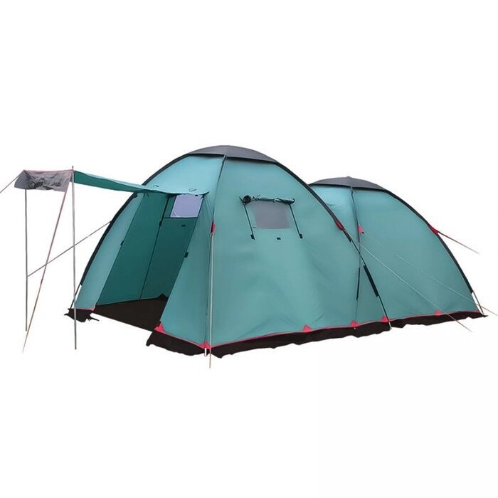 Туристическая палатка Sphinx 4 (V2), цвет зелёный от компании Интернет-гипермаркет «MALL24» - фото 1