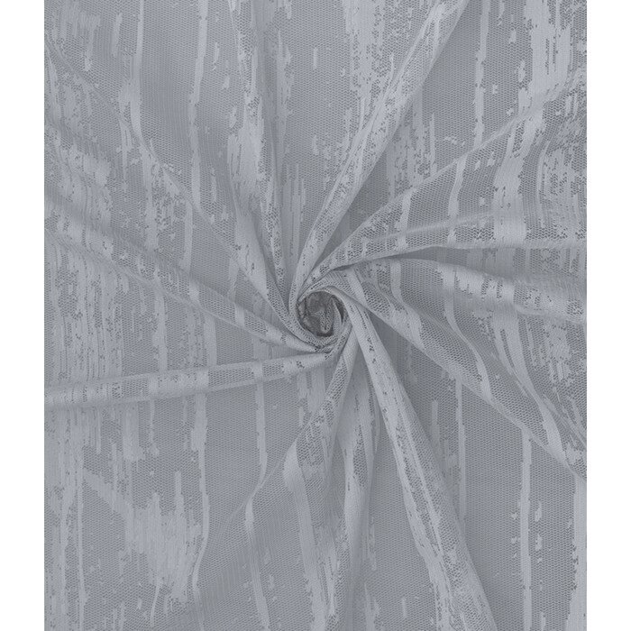Тюль "Дождь", размер 200x260 см, цвет серый от компании Интернет-гипермаркет «MALL24» - фото 1