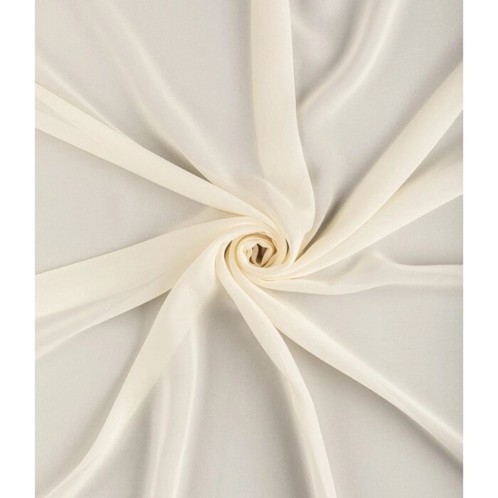 Тюль "Вуаль шелк", размер 200x260 см, цвет молочный от компании Интернет-гипермаркет «MALL24» - фото 1