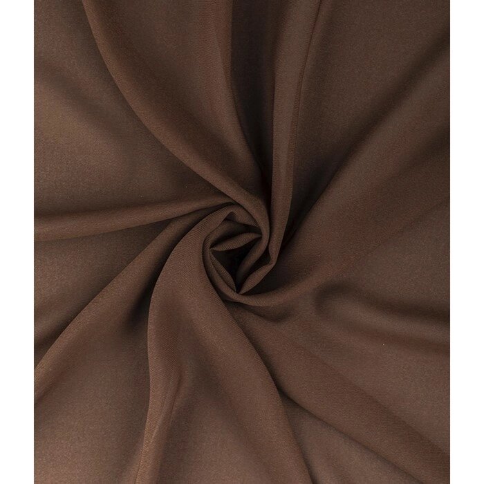 Тюль "Вуаль шелк", размер 300x260 см, цвет шоколад от компании Интернет-гипермаркет «MALL24» - фото 1