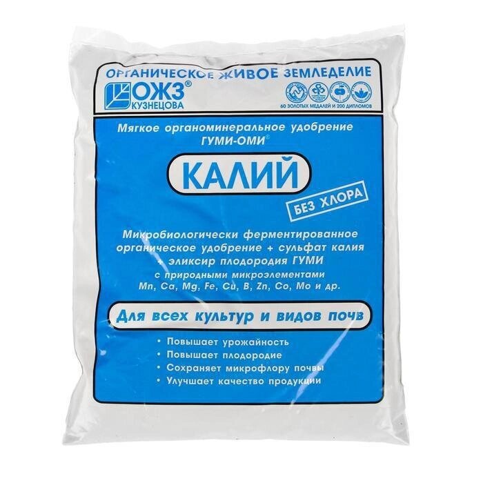 Удобрение Гуми-Оми Калий Сульфат калия 0,5 кг от компании Интернет-гипермаркет «MALL24» - фото 1