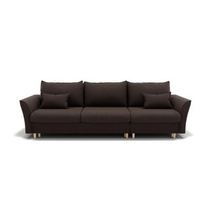 Угловой диван "Барселона 2", механизм пантограф, угол правый, велюр, цвет гелекси лайт 004