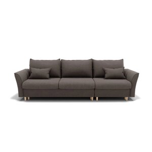 Угловой диван "Барселона 2", механизм пантограф, угол правый, велюр, цвет гелекси лайт 005