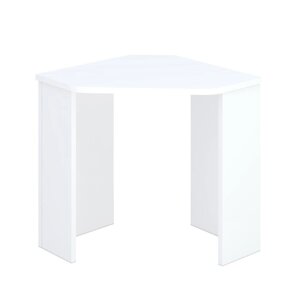 Угловой стол, 700 700 770 мм, цвет белый жемчуг
