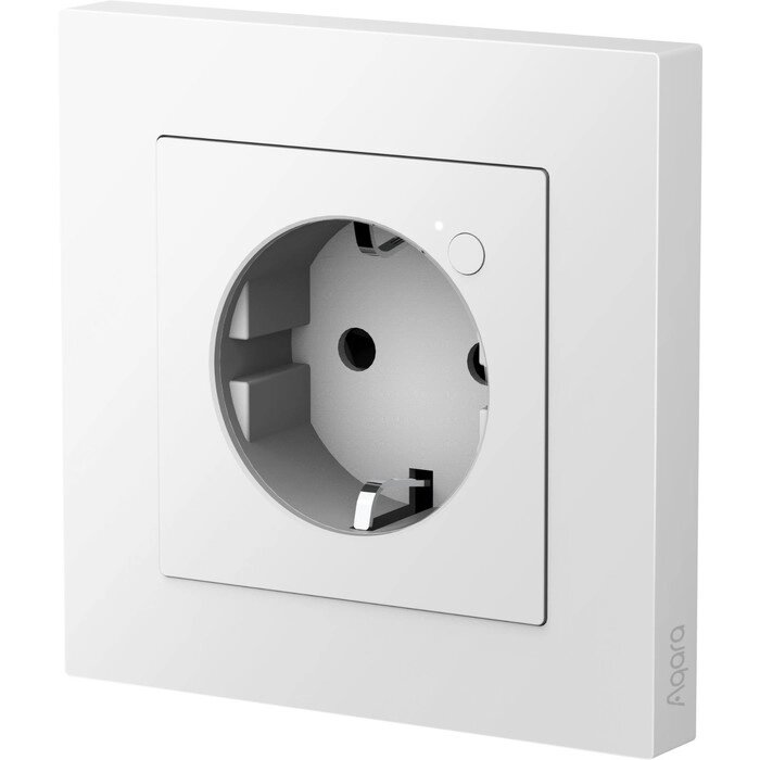 Умная розетка Aqara Wall Outlet H2 EU белый (WP-P01D) от компании Интернет-гипермаркет «MALL24» - фото 1