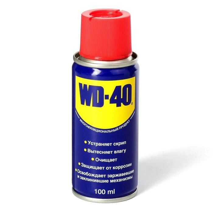 Универсальная смазка WD-40, 100 мл от компании Интернет-гипермаркет «MALL24» - фото 1