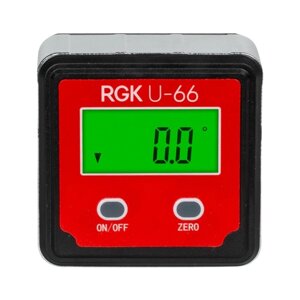Уровень электронный RGK U-66 776080, 4х90°LCD-дисплеем