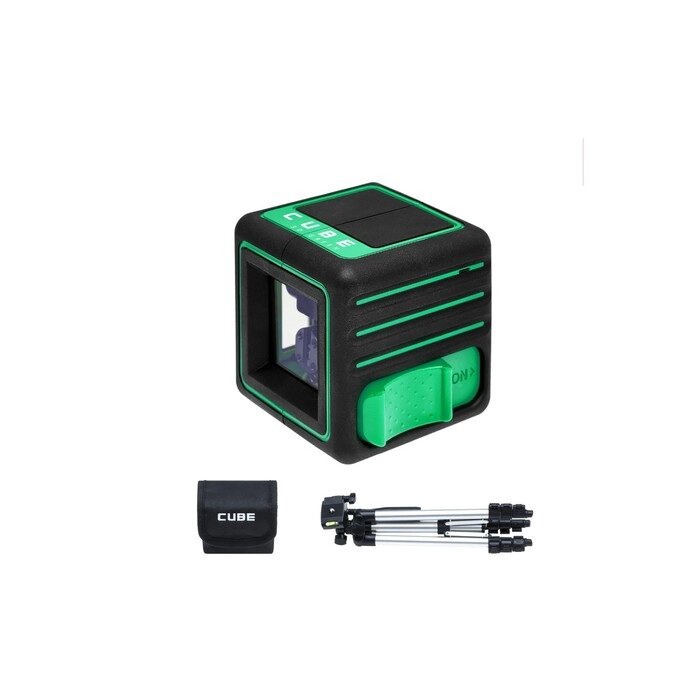 Уровень лазерный ADA CUBE 3D GREEN Professional Edition А00545, до 40 м, 3 луча, 515 Нм от компании Интернет-гипермаркет «MALL24» - фото 1