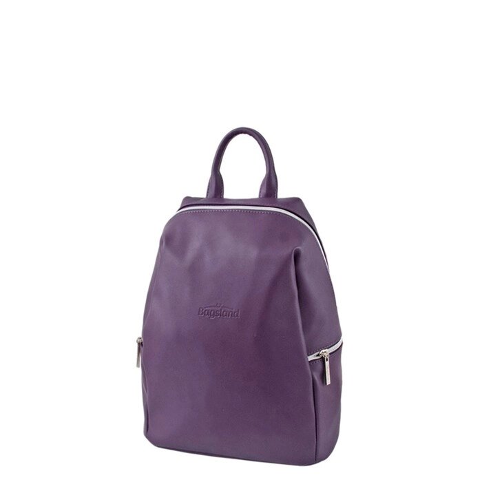 В2630 Рюкзак, отдел на молнии, цвет фиолетовый 33х27х13см от компании Интернет-гипермаркет «MALL24» - фото 1
