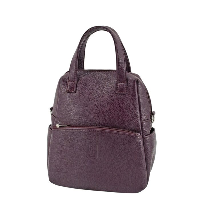 В2744 Сумка-рюкзак, отдел на молнии, цвет фиолетовый 27х18х10см от компании Интернет-гипермаркет «MALL24» - фото 1