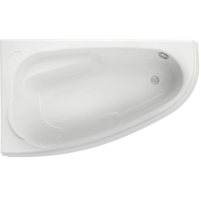 Ванна акриловая Cersanit Joanna 160x95 см, левая, цвет белый от компании Интернет-гипермаркет «MALL24» - фото 1