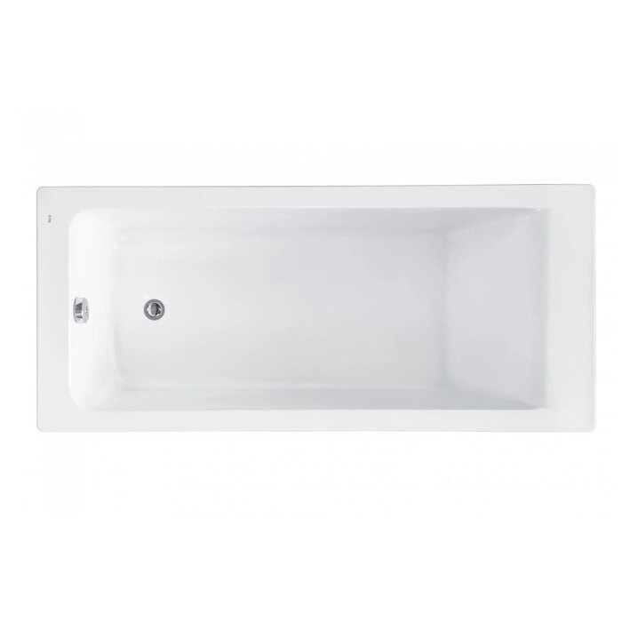 Ванна акриловая Roca Easy 170 x 75 см, прямоугольная, цвет белый от компании Интернет-гипермаркет «MALL24» - фото 1