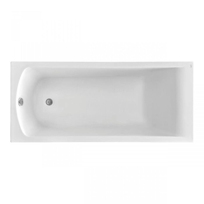 Ванна акриловая Santek "Фиджи" 160x75 см, прямоугольная, белая от компании Интернет-гипермаркет «MALL24» - фото 1