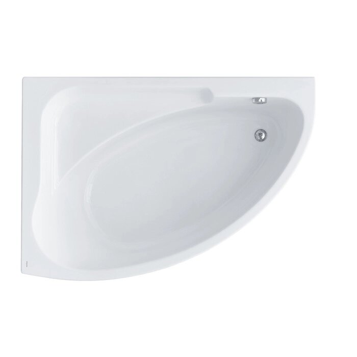Ванна акриловая Santek "Гоа" 150х100 см, асимметричная левая, белая от компании Интернет-гипермаркет «MALL24» - фото 1