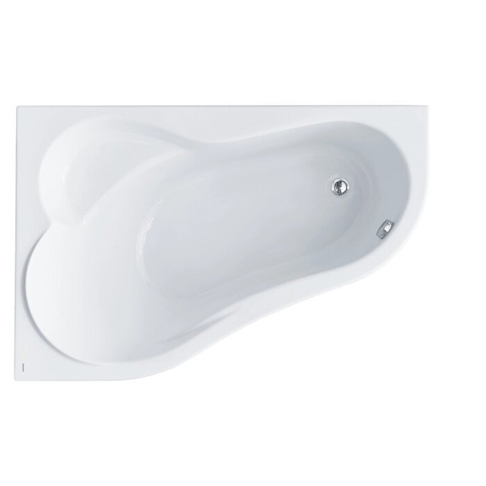 Ванна акриловая Santek "Ибица" 150х100 см, асимметричная левая, белая от компании Интернет-гипермаркет «MALL24» - фото 1