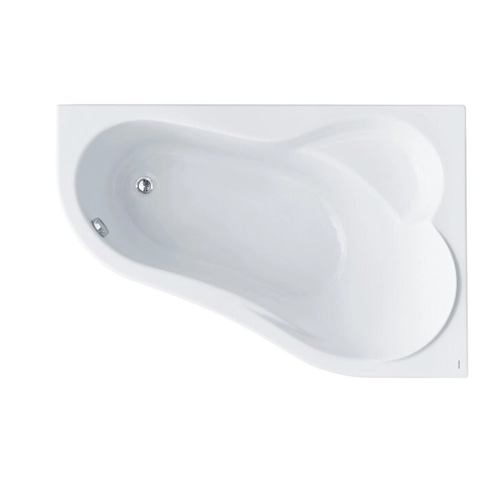 Ванна акриловая Santek "Ибица" 150х100 см, асимметричная правая, белая от компании Интернет-гипермаркет «MALL24» - фото 1