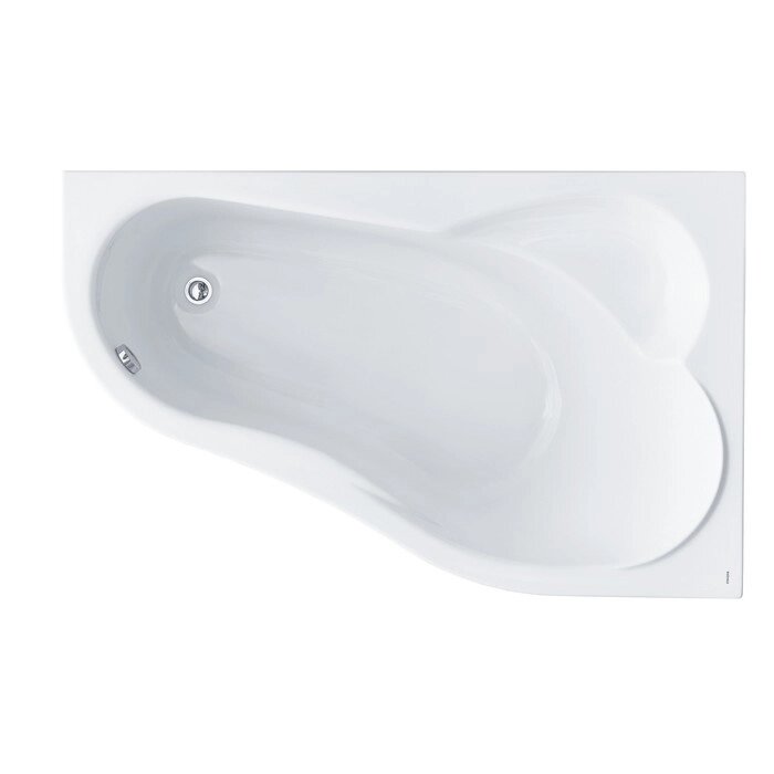 Ванна акриловая Santek "Ибица" XL 160x100 см, асимметричная правая, белая от компании Интернет-гипермаркет «MALL24» - фото 1