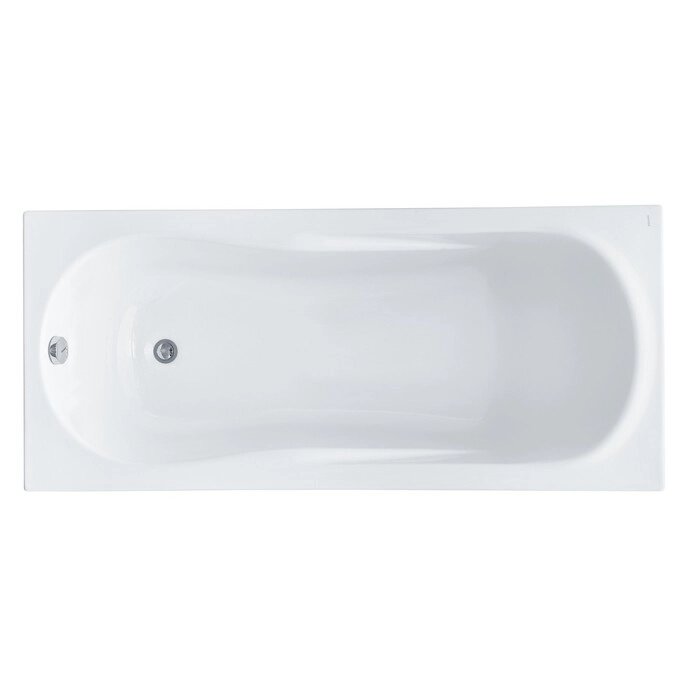 Ванна акриловая Santek "Каледония" 150х75 см, прямоугольная, белая от компании Интернет-гипермаркет «MALL24» - фото 1