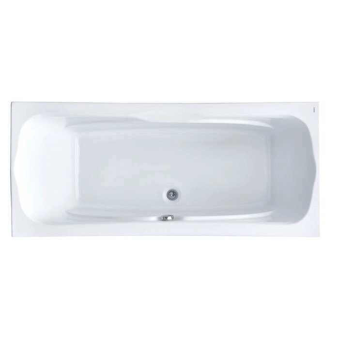 Ванна акриловая Santek "Корсика" 180х80 см, прямоугольная, белая от компании Интернет-гипермаркет «MALL24» - фото 1