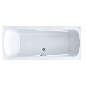 Ванна акриловая Santek "Корсика" 180х80 см, прямоугольная, белая