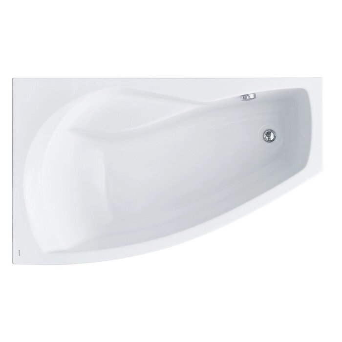 Ванна акриловая Santek "Майорка" 150х90 см, асимметричная левая, белая от компании Интернет-гипермаркет «MALL24» - фото 1