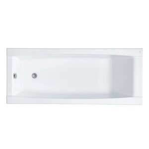 Ванна акриловая Santek "Санторини" 170х70 см, прямоугольная, белая