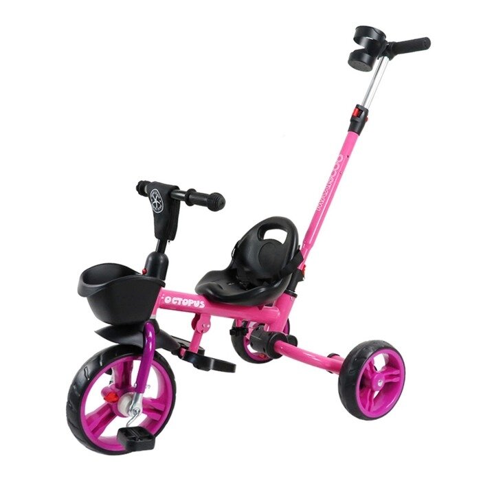 Велосипед Maxiscoo Octopus, цвет розовый от компании Интернет-гипермаркет «MALL24» - фото 1
