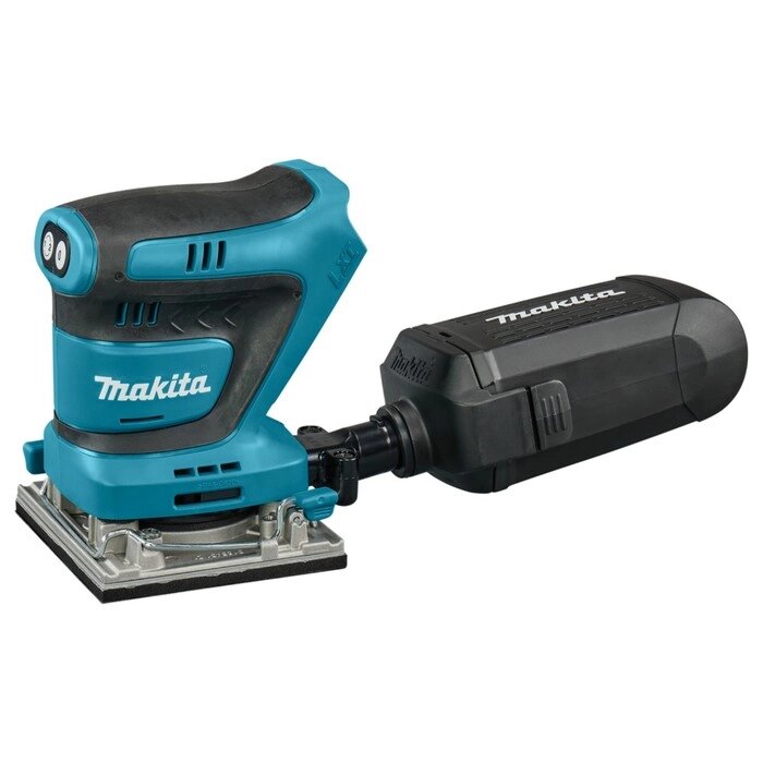 Вибрационная шлифмашина аккумуляторная Makita DBO484Z, 18 В, 114x140 мм, БЕЗ АКБ/ЗУ от компании Интернет-гипермаркет «MALL24» - фото 1