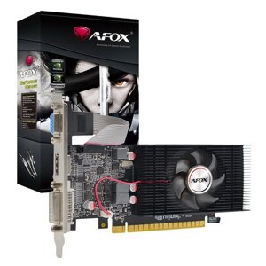 Видеокарта afox GT740 LP single fan, 2гб, 128bit, GDDR5, DVI, HDMI, VGA, HDCP