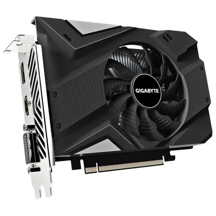 Видеокарта Gigabyte GEFORCE GTX1650, 4 Гб, 128bit, GDDR6, DVI, HDMI, DP от компании Интернет-гипермаркет «MALL24» - фото 1