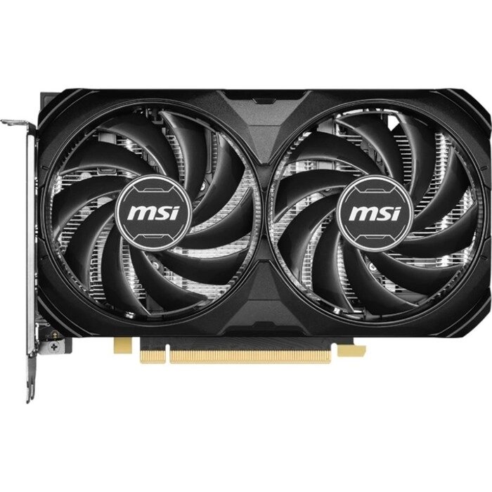 Видеокарта MSI PCI-E 4.0 RTX 4060 Ti 8G VENTUS 2X BLACK E1 NVIDIA GeForce RTX 4060TI 8Gb 12   107349 от компании Интернет-гипермаркет «MALL24» - фото 1