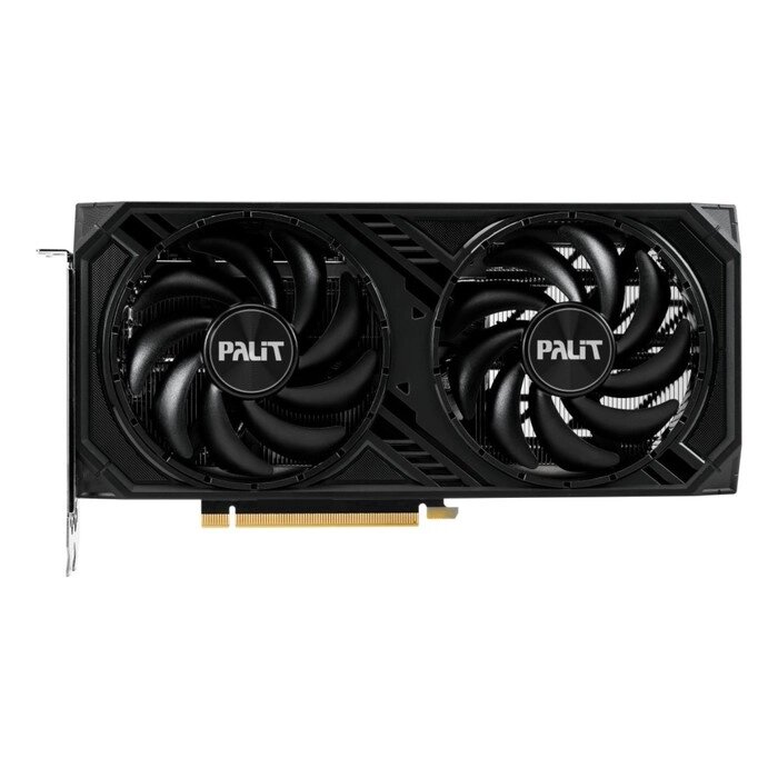 Видеокарта Palit PCI-E 4.0 RTX4060TI DUAL NVIDIA GeForce RTX 4060TI 8Gb 128bit GDDR6 2310/1   106497 от компании Интернет-гипермаркет «MALL24» - фото 1