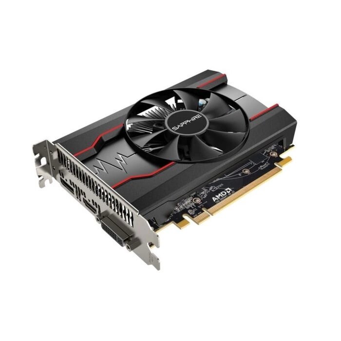 Видеокарта Sapphire AMD Radeon RX 550 OC (11268-01-20G) 4G,1206/7000, Ret от компании Интернет-гипермаркет «MALL24» - фото 1