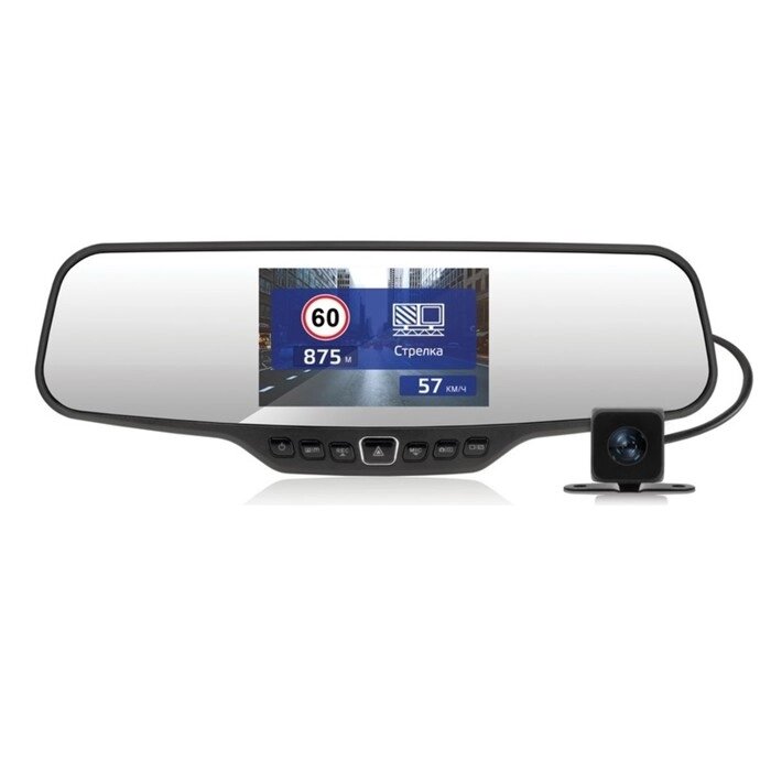 Видеорегистратор Neoline G-tech X27 Dual GPS, две камеры, 4.3", обзор 150°, 1920x1080 от компании Интернет-гипермаркет «MALL24» - фото 1