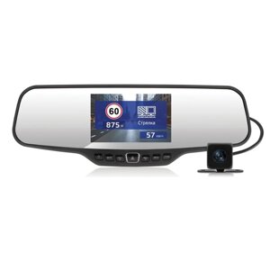 Видеорегистратор Neoline G-tech X27 Dual GPS, две камеры, 4.3", обзор 150°1920x1080