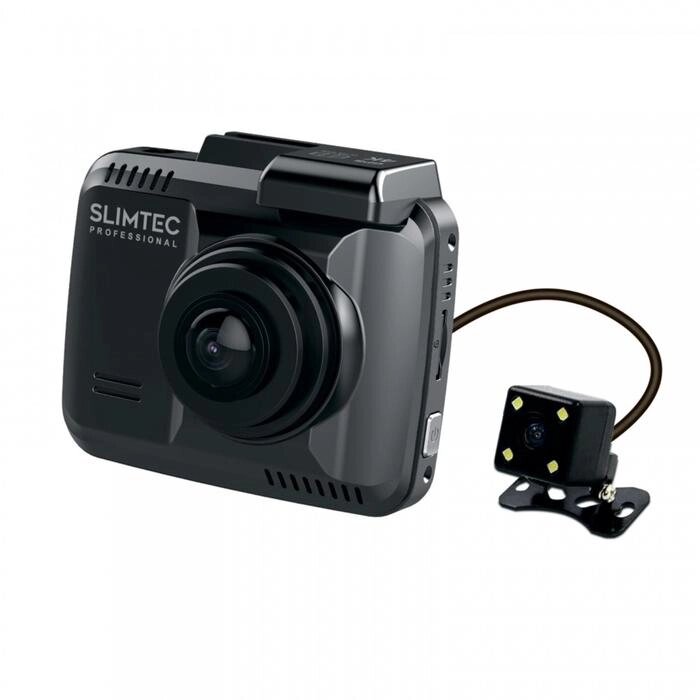 Видеорегистратор Slimtec Dual Z7, 2 камеры, 4", обзор 170°, 1920 x 1080 от компании Интернет-гипермаркет «MALL24» - фото 1