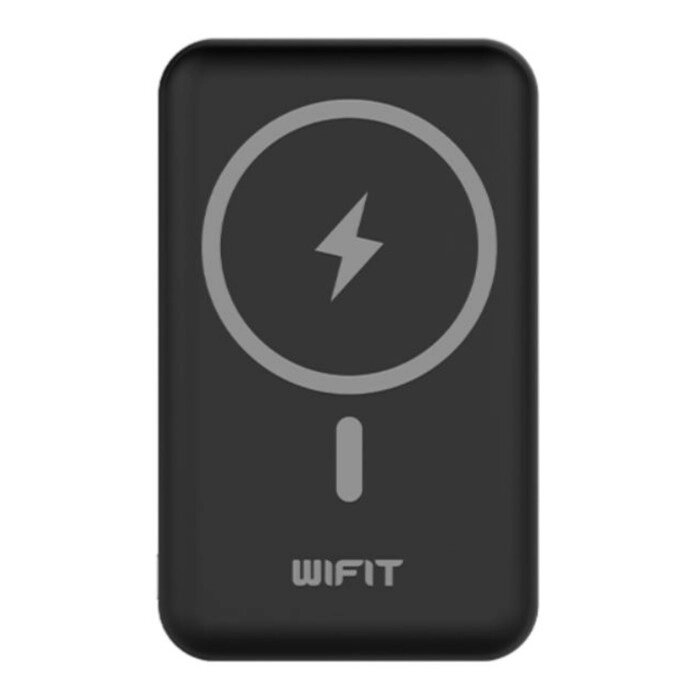 Внешний аккумулятор Wifit WIMAG Pro, 10000мАч, MagSafe, черный от компании Интернет-гипермаркет «MALL24» - фото 1