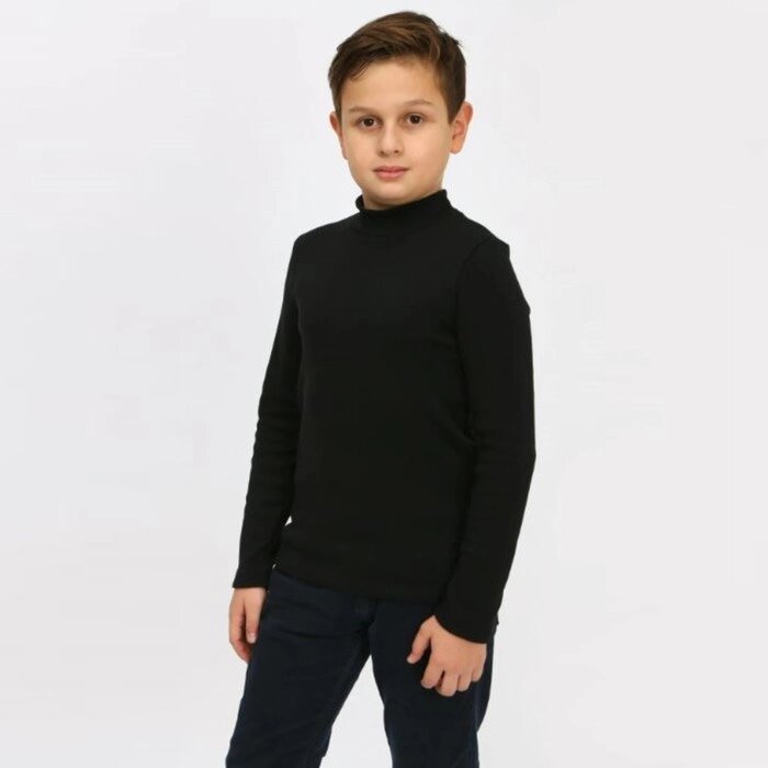 Водолазка детская "Граффити", цвет чёрный, рост 116 см от компании Интернет-гипермаркет «MALL24» - фото 1
