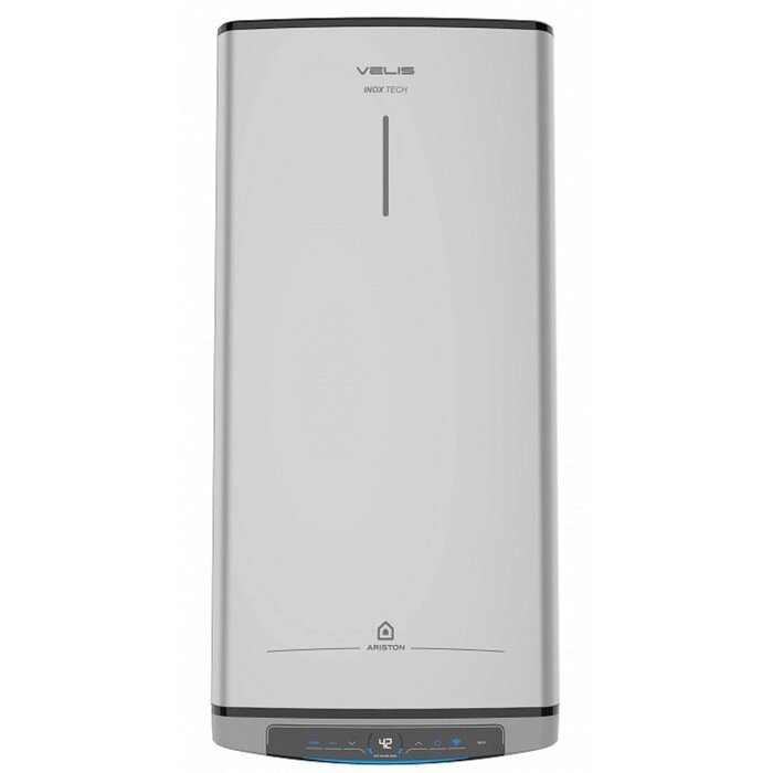 Водонагреватель Ariston VELIS LUX INOX PW ABSE WiFi 80, накопительный, 2.5 кВт, 80 л, серый   799831 от компании Интернет-гипермаркет «MALL24» - фото 1