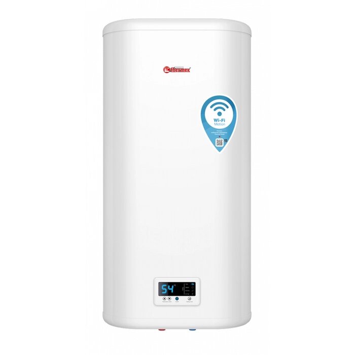 Водонагреватель Thermex IF 80V (pro ) Wi-Fi, накопительный, 80 л, 2 кВт, нерж. бак, белый от компании Интернет-гипермаркет «MALL24» - фото 1