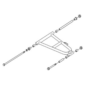 Втулки А-образного рычага, Arctic Cat, OEM 8040-486, 0623-660, 0603-830, 0603-693, 1603-397 444175