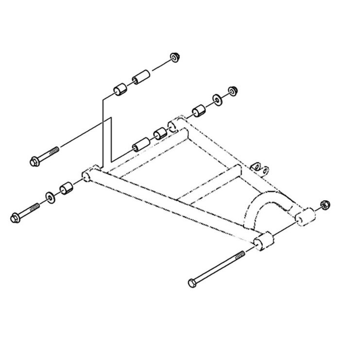 Втулки А-образного рычага, Arctic Cat, OEM 8040-486, 8040-546, 1603-895, 1603-616, 2603-305   444176 от компании Интернет-гипермаркет «MALL24» - фото 1