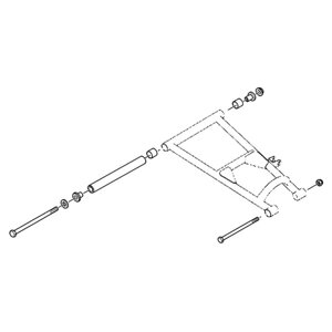 Втулки А-образного рычага, Arctic Cat, OEM 8040-546, 0623-660, 1603-616, 0603-693, 1603-397 444176