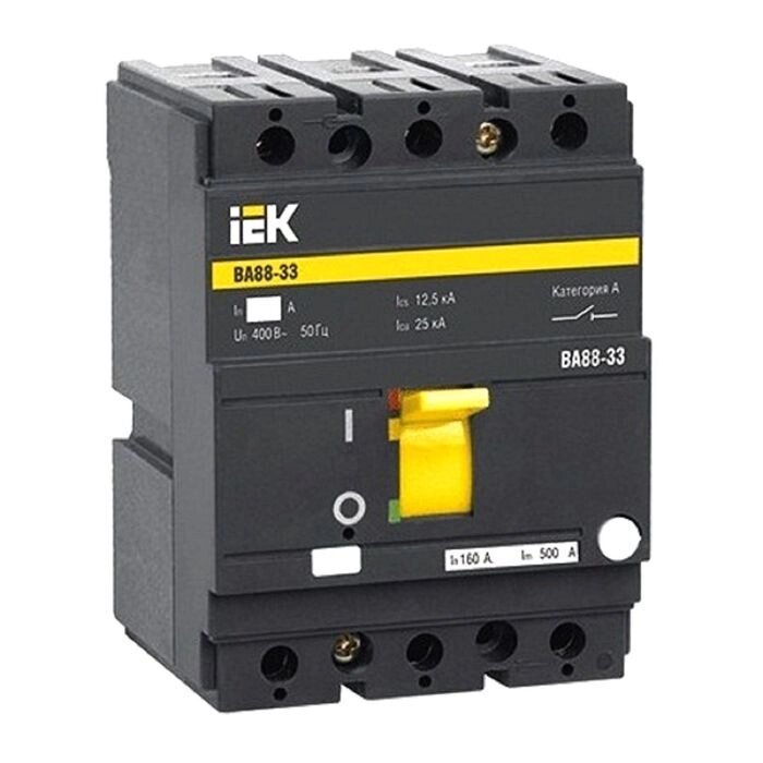 Выключатель автоматический IEK, трехполюсный, 630 А, ВА 88-40, SVA50-3-0630 от компании Интернет-гипермаркет «MALL24» - фото 1