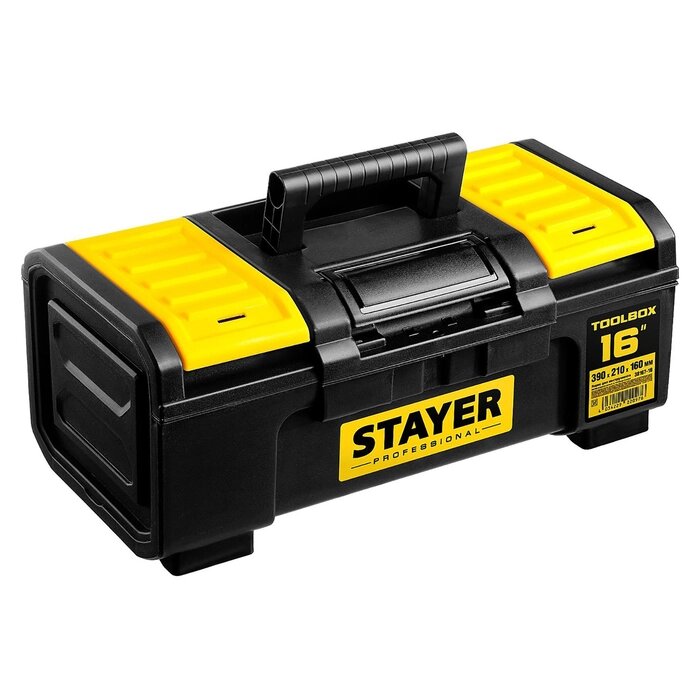 Ящик для инструмента  STAYER Professional "TOOLBOX-16", пластиковый от компании Интернет-гипермаркет «MALL24» - фото 1