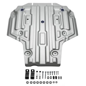 Защита КПП Rival для Audi A5 (V - 2.0 249л. с. 4WD / АКПП) 2016-крепеж в комплекте, алюминий 4 мм