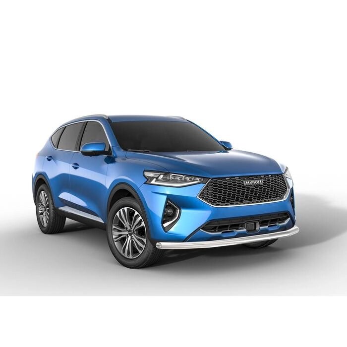 Защита переднего бампера d57 Rival для Haval F7 2019-н. в.,F7x 2019-н. в., нерж. сталь, R. 9404.001 от компании Интернет-гипермаркет «MALL24» - фото 1